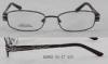 Black / Purple Rectangle Optical Eyeglasses Frames For Women , Durable