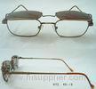 Latest Women's Rectangular Eyeglass Frames With Clip On Sunglasses , Full Rim