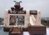 Commercial Chocolate Inflatable Combo Promotion With Powerful Blower EN71