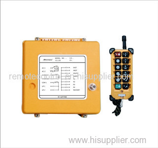 Industrial radio remote control