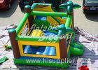 Backyard Bouncy Toys Inflatable Combo Jungle , Safe Inflatables For Party Rentals