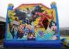 Batman Slide Inflatable Bounce Houses Combo , Commercial Moonwalk Jumper