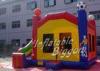 Jungle Inflatable Combo / Kid Inflatable Jumper With Fire-Resistant Vinyl , Inflatable Bouncer