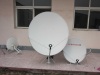 KU 120CM portable satellite antenna
