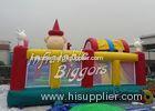 Kids Bouncers Inflatable Jumping Bounce Houses Fun City , Tarpaulin / Vinyl