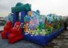 Indoor / Outdoor Mini Inflatable Fun City PVC With HR4040 EN14960