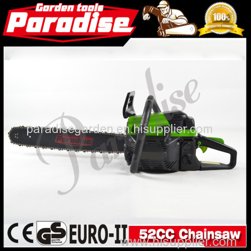 52cc Cheap Powerful Wood Cutting Gasoline Garden Hand Tool Chainsaw