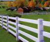 Beautiful PVC garden fence