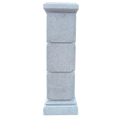 Natural granite pillars and column