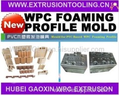 PVC base WPC Foam Profile Mould