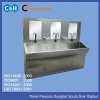 Hospital Knee Operated Station Sink Scrub