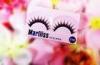 Natural Spark Dense Glitter False Strip Eyelash , Decorated Eyelashes