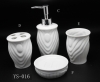 white ceramic bathroom set