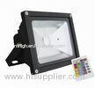 CRI70 20Watt Bridgelux Chip , Meanwell Driver RGB LED Flood Light With 16 Different Colors