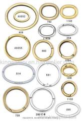 bag ring,spring ring,d ring,o ring,d buckle,square buckle,o-buckle,square ring,rhinestone ring