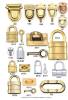 alloy lock,metal lock,rhinestone lock,diamond lock