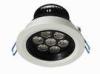 Indoor Lighting High Power LED Down Light 7 Watt IP20 Aluminum 460LM LED Lamp