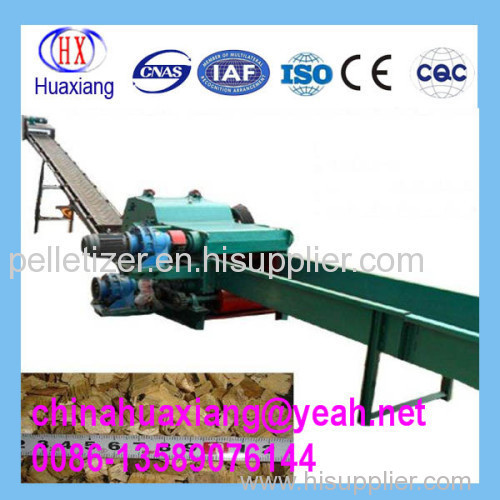 Wood chipping machine with CE