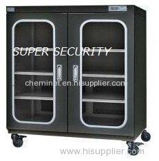 Anti-ESD powder coating 435L Stainless Steel Double door Lab Auto Dry Storage Cabinets for Digital P