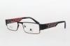 Wide Square Metal Optical Eyeglass Frames For Reading Glasses For Girls , Ready Stock