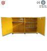 Horizontal Inflammable Storage Cabinets, Manual Close Flammable Storage Cabinet With 2 Doors