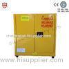 Movable Steel Chemical Storage Cabinet Anti-explosion Welded for Storing Class 3 Liquids