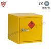 Mini Stainless Steel Hazardous Storage Cabinet Single Door with 1 Shelf Bench Top Cabinet