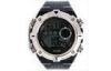 Large Face Digital Watch Hourly Chime PU Electronic Watches For Man