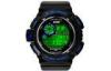 Boys Fashion Black LCD Screen Multifunction Digital Watch With EL Backlight