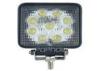 IP 67 6000K 1600lm Square 45 Degree Beams 27 Watt Work LED Lights