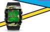 Unisex Double Time Analog Digital Watch Dual Time With 5 Colors Backlights