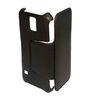 Balck Samsung Galaxy Phone Cases Waterproof i9600 Leather Stand Flip Cover