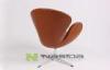 Molded Fiberglass Swivel Modern Lounge Chairs Living Room Furniture