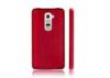 Eco Friendly LG Mobile Phone Cases OEM Red Plastic Shock Resistant Phone Case