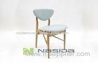 Nasida Leather Hans J Wegner Modern Wood Chairs for Dining Room , Various Color