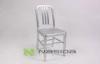 Modern Nimitz Side Outdoor Garden Chairs / Patio Chairs , Stainless Steel Frame