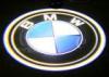 3 W 12V BMW / MERCEDES 3D Car Logo LED Ghost Shadow Light , Car Door Shadow Lights