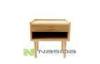 Modern Glossy Hans Wegner Bedside Storage Cabinets for Office , Walnut / Natural Color