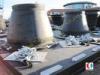2000H Super Cone Rubber Fender / Black Boat Fenders Collision Avoidance