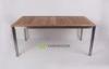 Casual Rectangular Wooden Modern Dining Room Table for Dinner Room