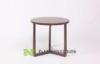 Ash Wood Simple Shift Nesting Modern Round Coffee Table for Home Furniture