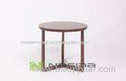 Ash Wood Simple Shift Nesting Modern Round Coffee Table for Home Furniture