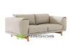 Customized Wooden Frame Andersson Living Room Leather Sofa , Multi Color