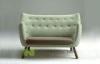 Comfortable Reclining Finn Juhl Poeten Sofa for Living Room , Solid Ash Wooden Legs