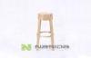 Solid Wood Modern High Bar Stool Chairs for Coffe Shop / Bars