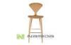 OEM Rustic Norman Cherner Bar Stool Chairs Replica , Curved Plywood With Ash / Walnut Veneer