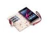 Flip leather cover case for Sony Z1 , for Sony Cell Phone Covers