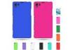 rubber cover case for Sony Z1 protective cases, colorful rubber case for Z1