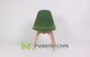 Small Walnut Eames Easy Modern Wood Dining Chairs with Wood and Fiberglass Material