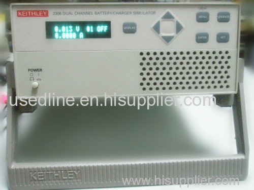 Used Keithley 2306 Dual-Ch Battery Charger/Simulator